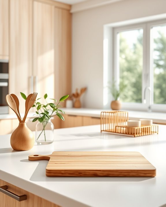 bamboo accessories for kitchens