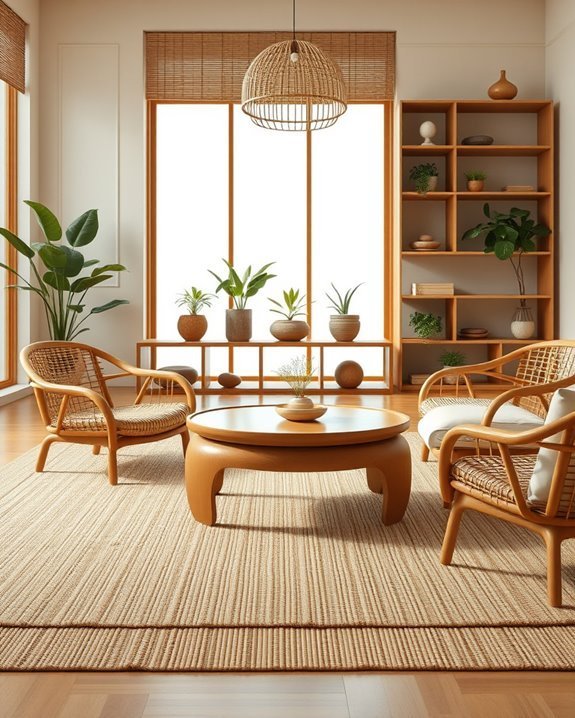 bamboo furniture for tranquility