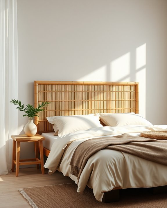 bamboo headboards for tranquility