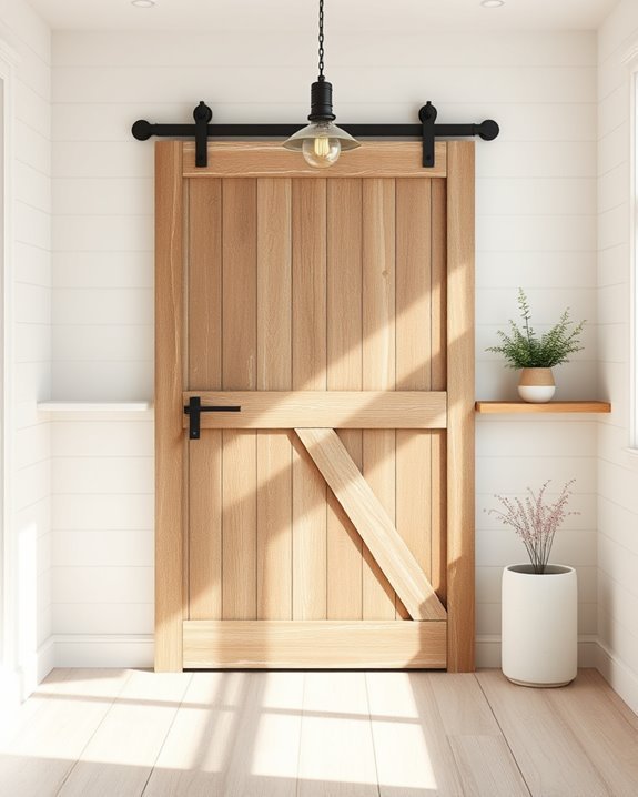 barn doors for bathrooms