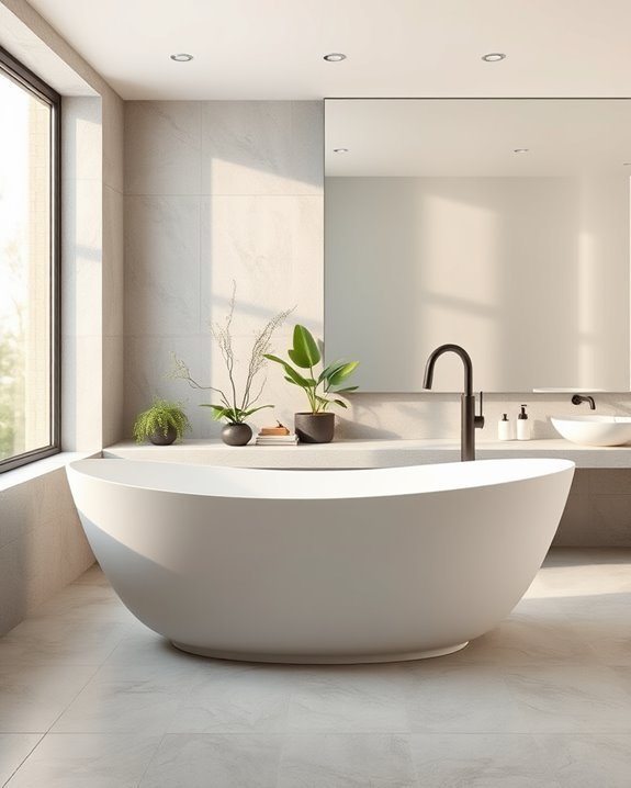 bathtubs as artistic focal points