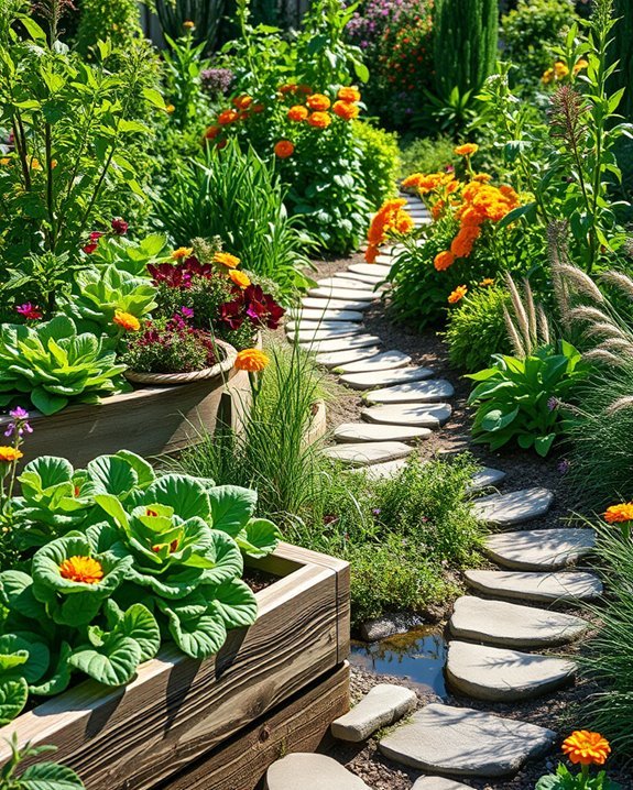 beautiful functional edible gardens