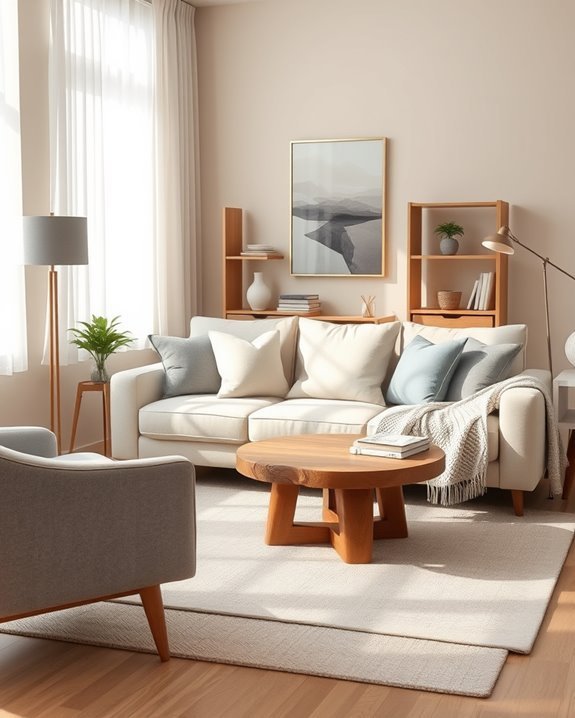 beige and gray harmony