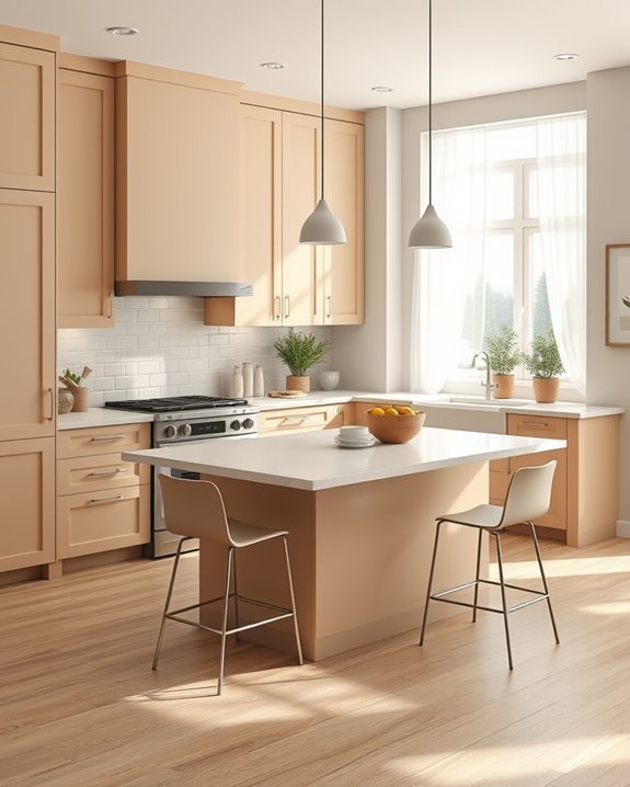 beige kitchen renovation inspiration