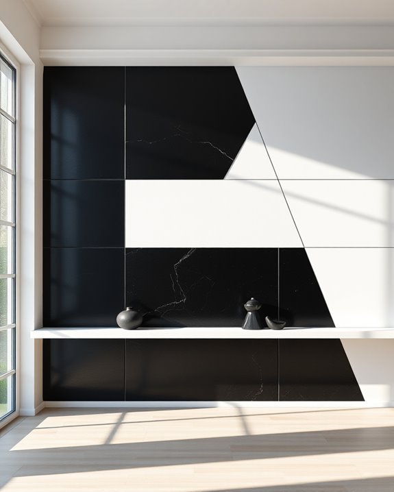 black and white elegance