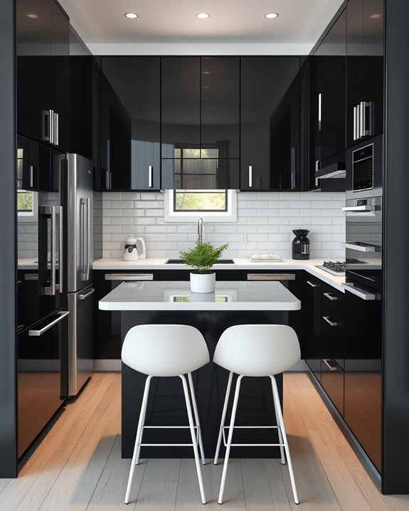 black and white sophistication