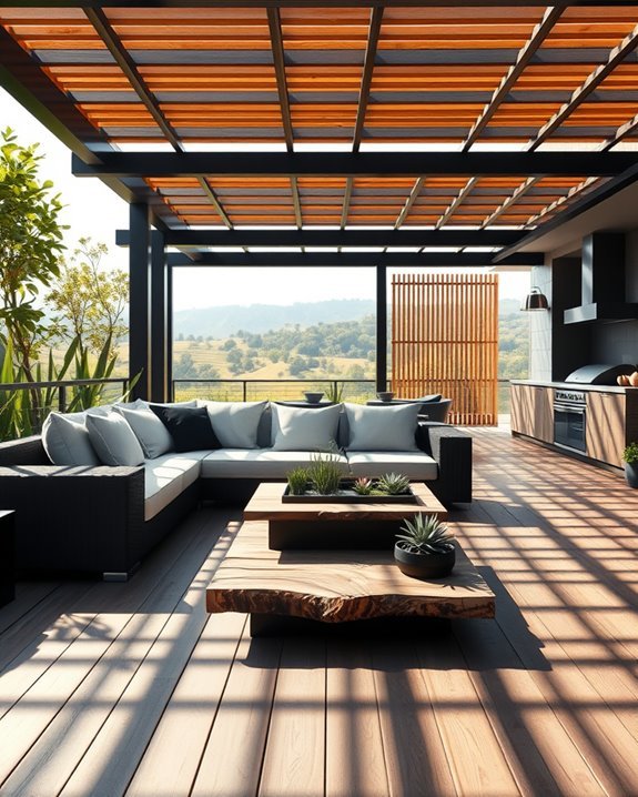 black and wood harmony