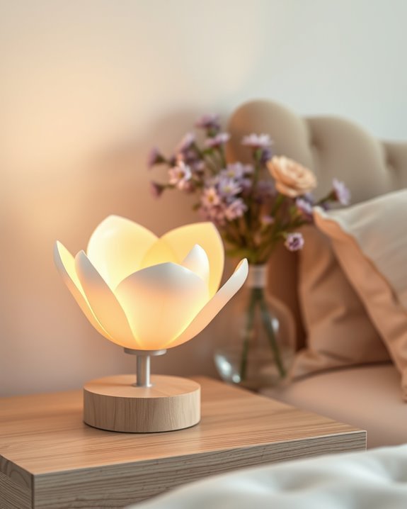 blooming flower accent light