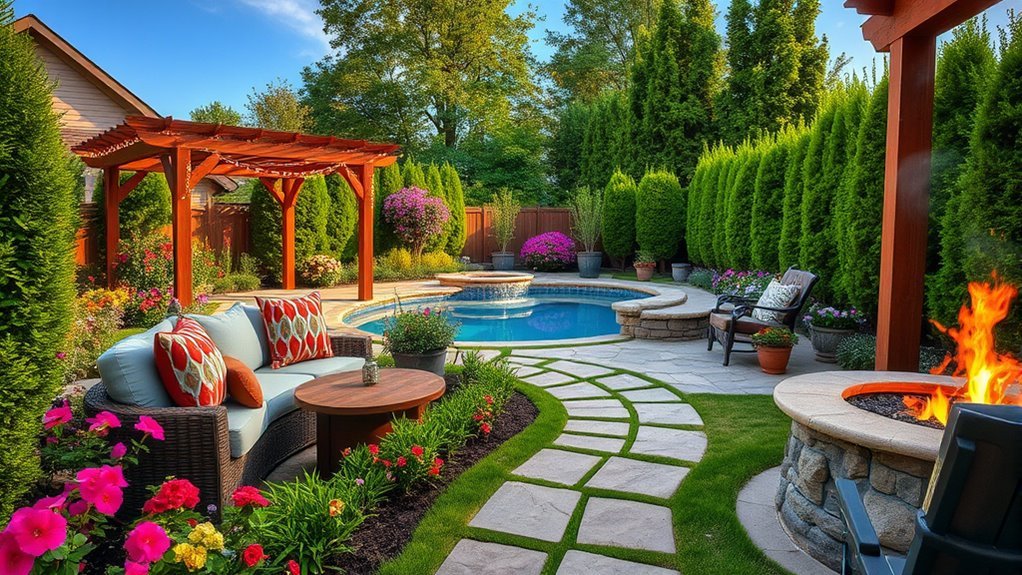 bloxburg outdoor decoration ideas