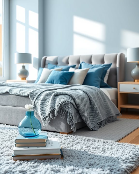 blue and grey harmony