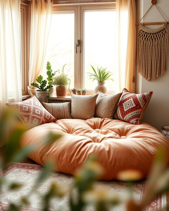 bohemian bay window retreat