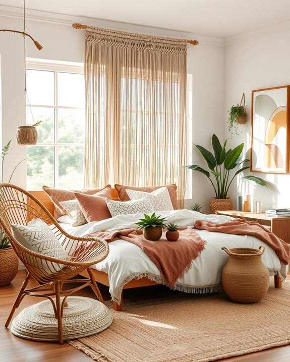 bohemian bedroom comfort creativity