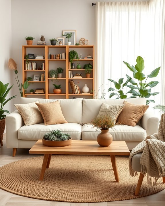 bohemian textiles and cushions