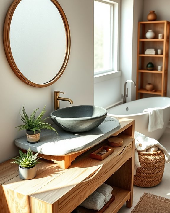 bohemian unique sink designs