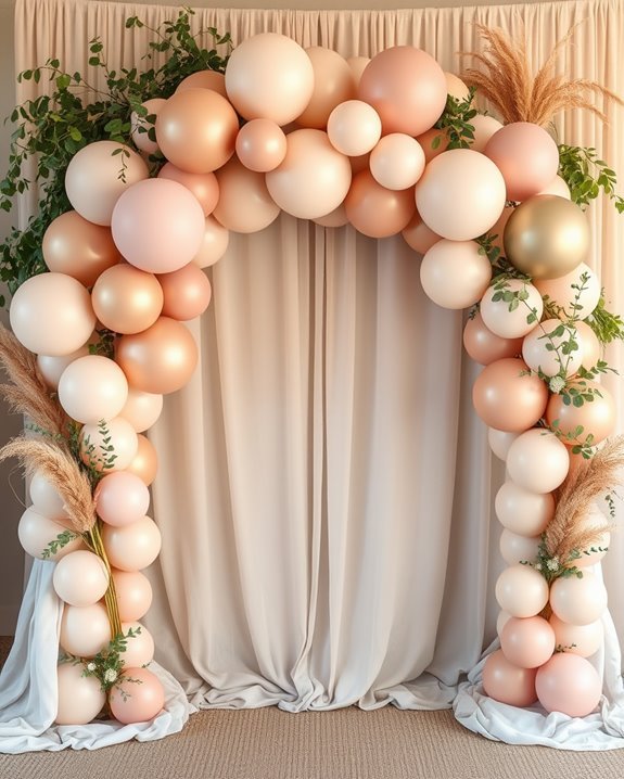 boho baby shower decor