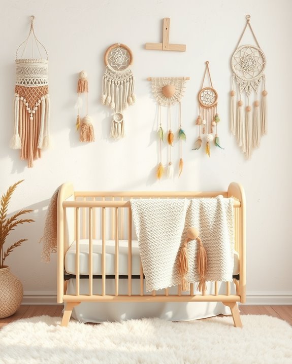boho chic nursery decor