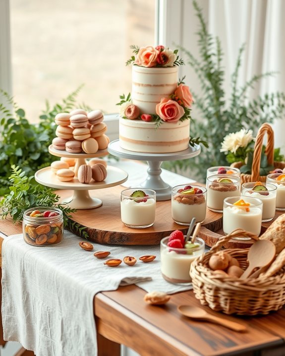 boho dessert station ideas