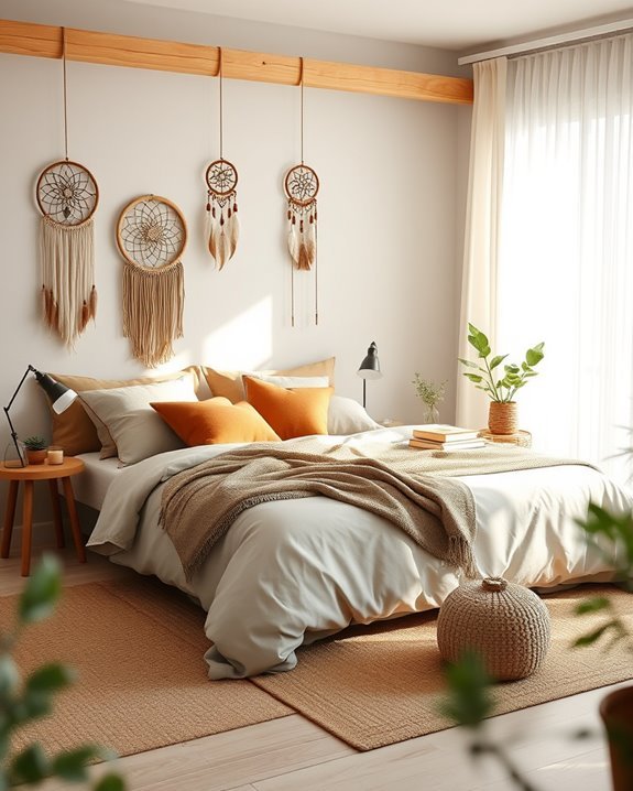 boho scandinavian dreamcatcher decor
