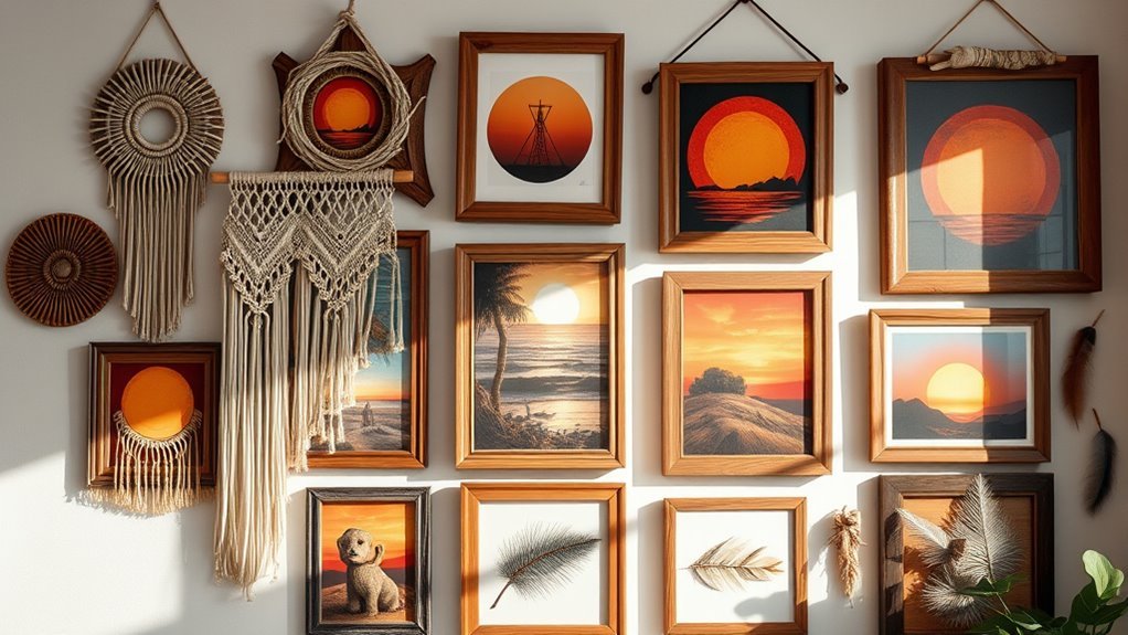 boho wall art ideas