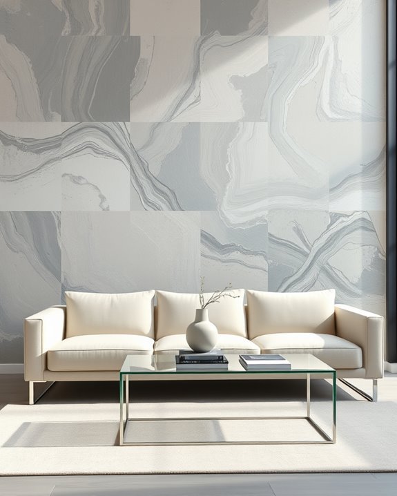 bold abstract expressionist design