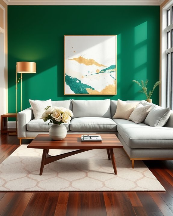 bold accent wall transformation
