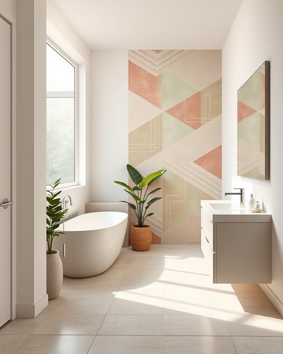 bold artistic bathroom designs