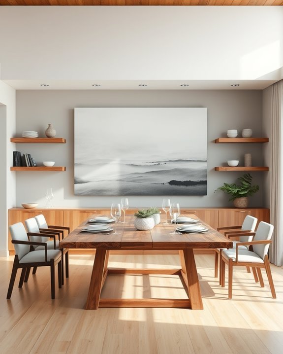 bold artistic dining transformations