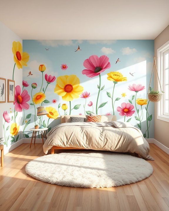 bold artistic wall transformations