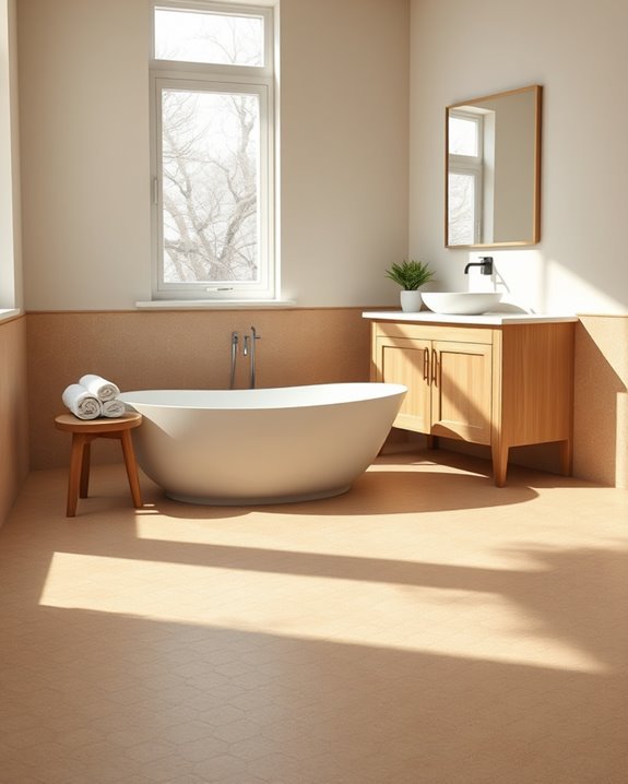 bold beige tile elegance