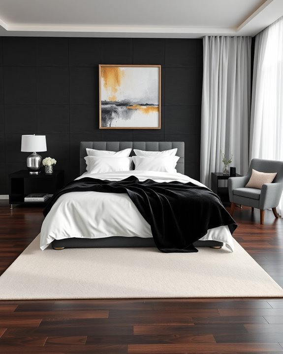 bold black accent transformation