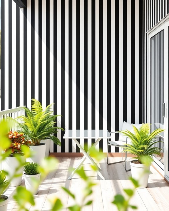 bold black and white elegance