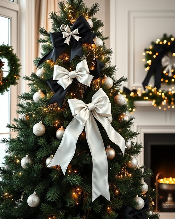 bold black and white elegance
