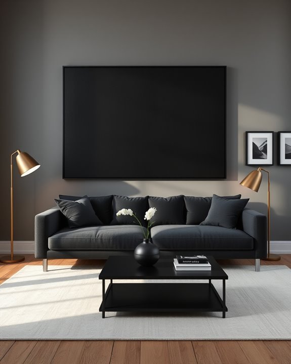 bold black artwork elegance
