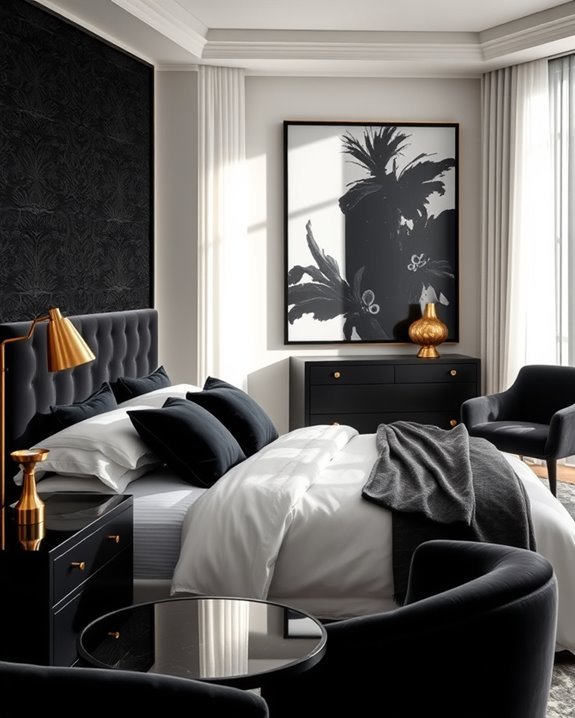 bold black design accents