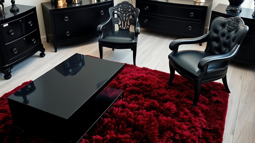 bold black furniture inspiration
