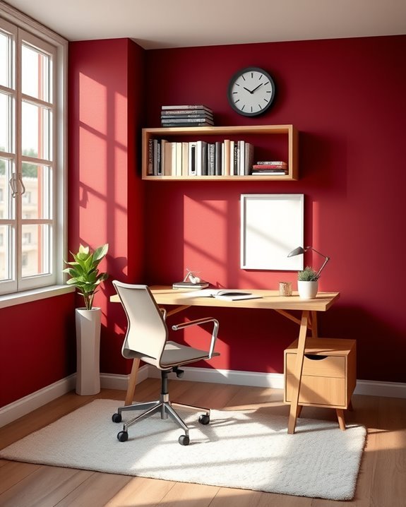bold burgundy for inspiration