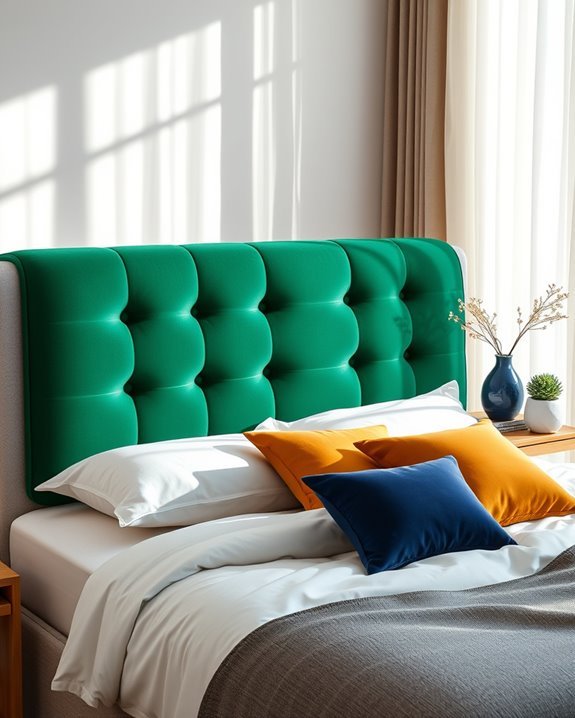 bold color backrests elevate