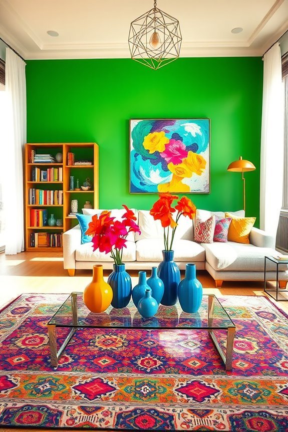 bold color combinations transform spaces