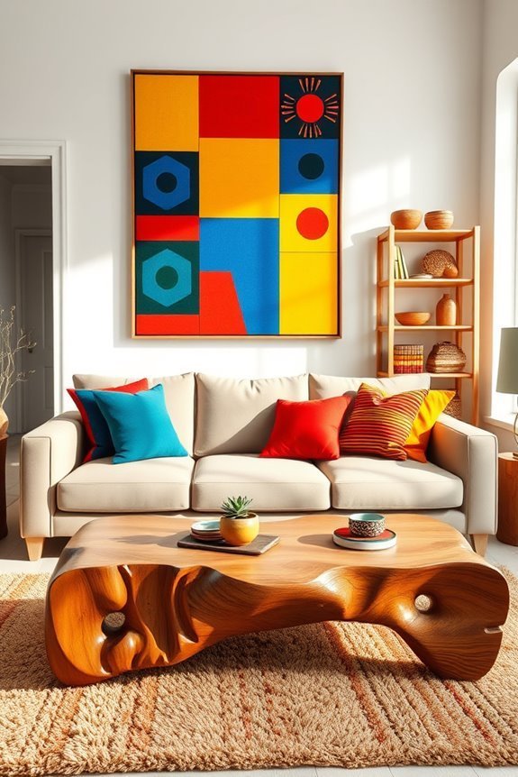 bold colorful home accents