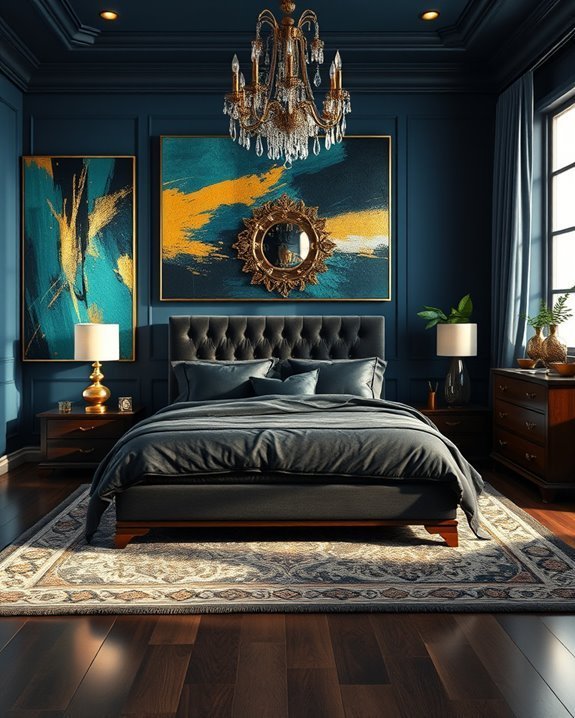 bold geometric abstract art