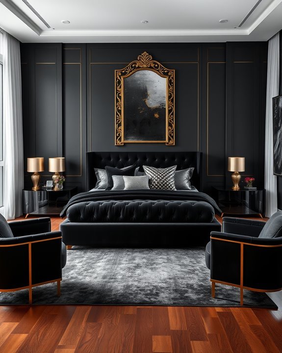 bold geometric luxury decor