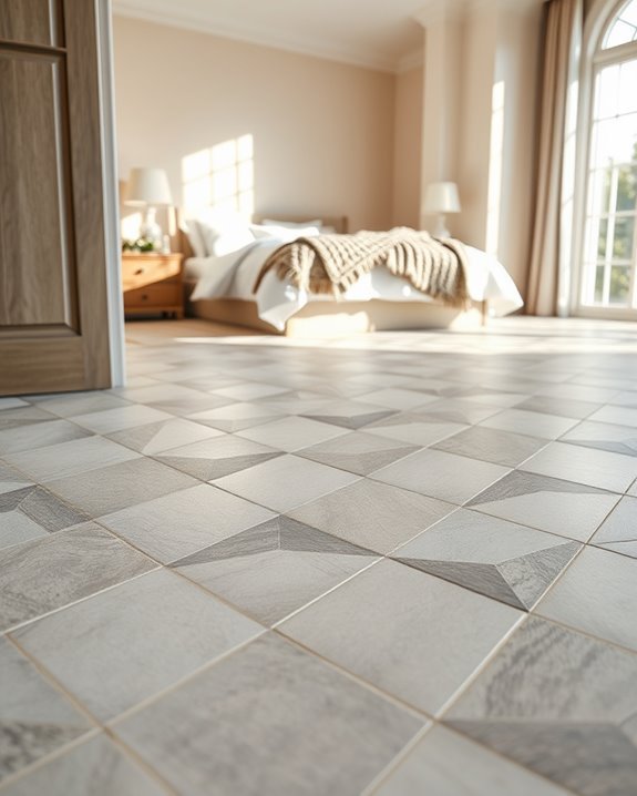 bold geometric tile transformations