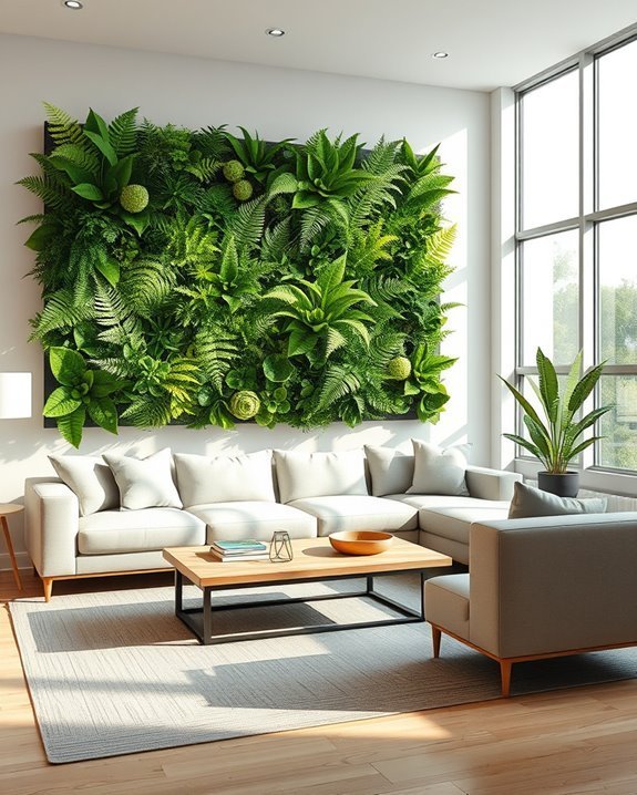 bold modern green sculpture