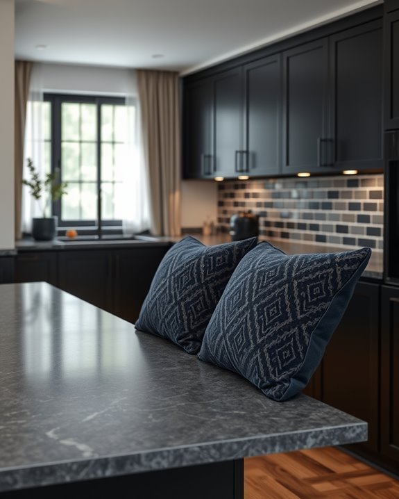 bold patterns enhance kitchens