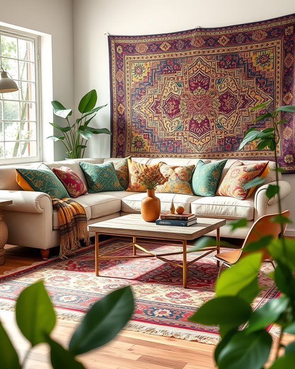 bold prints and textures