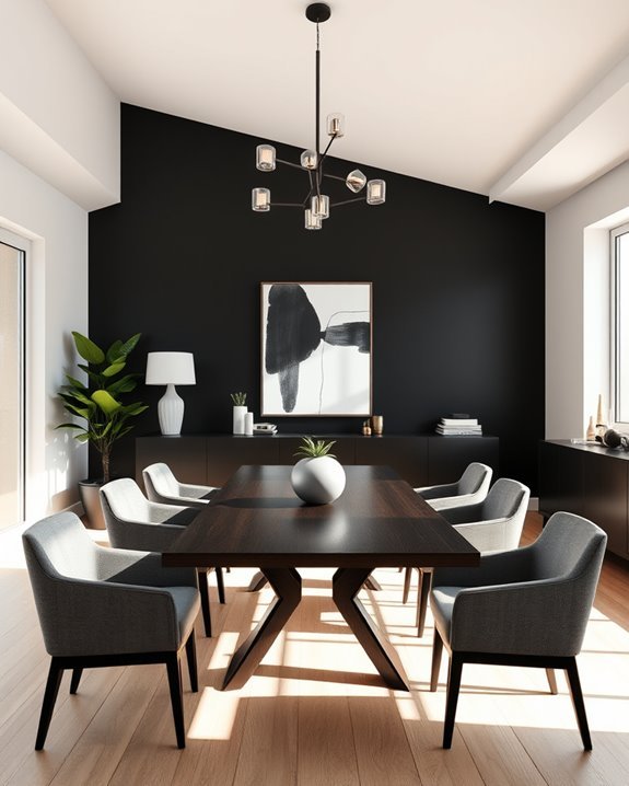 bold raven black elegance
