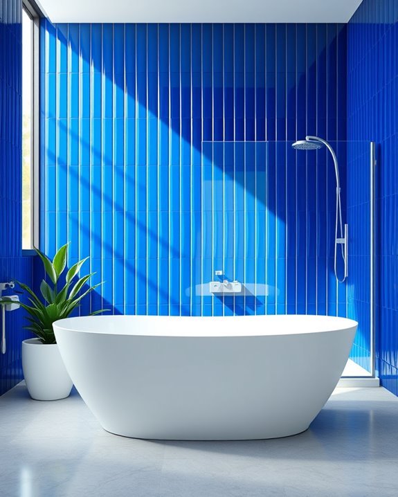 bold royal blue elegance