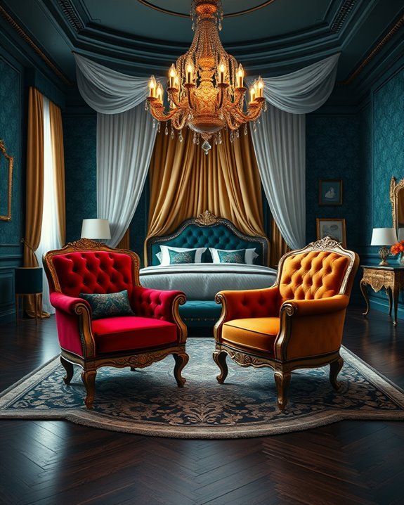 bold statement accent chairs