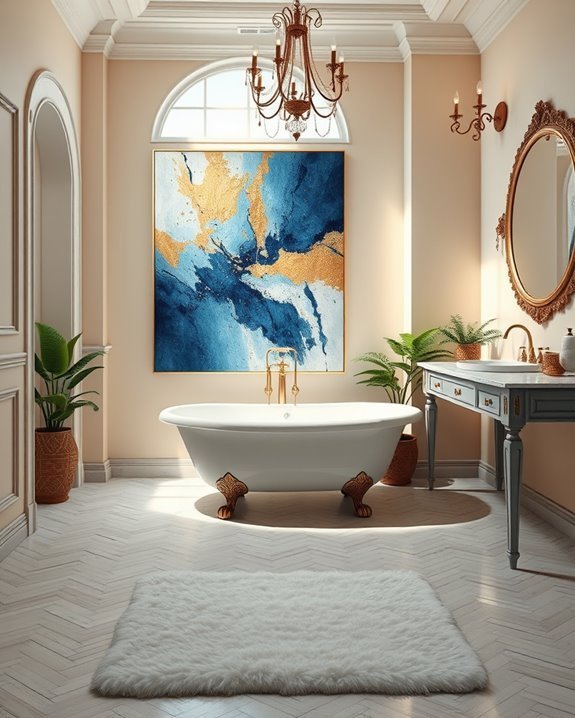 bold statement artwork elevates