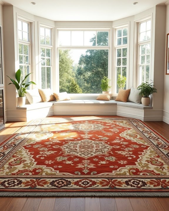 bold statement rugs elevate spaces